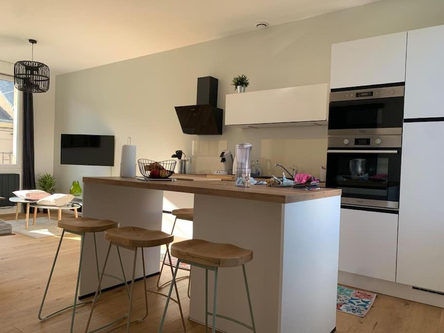 לה מאנש Appartements De Standing Centre Ville, Gare, Jardin,Terrasse מראה חיצוני תמונה