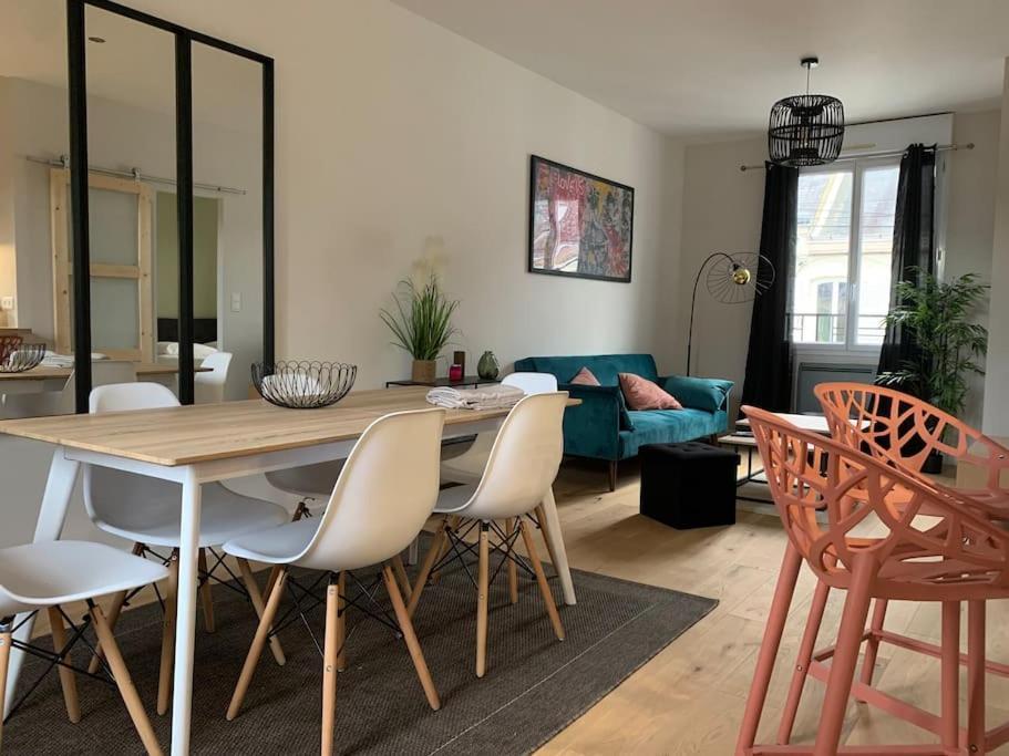 לה מאנש Appartements De Standing Centre Ville, Gare, Jardin,Terrasse מראה חיצוני תמונה